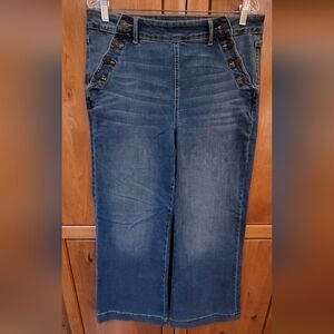 EUC | American Eagle Wide Leg Sailor Jeans